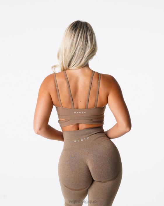 0LFV100 moka aptitude NVGTN femmes soutien-gorge tournant