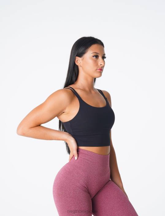 0LFV105 noir aptitude NVGTN femmes haut de soutien-gorge Poise
