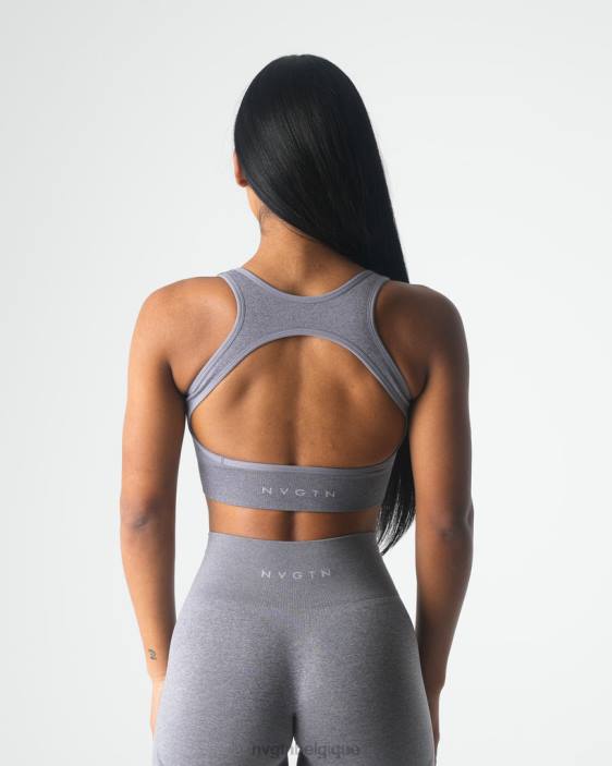 0LFV109 gris aptitude NVGTN femmes soutien-gorge sans couture éclipse