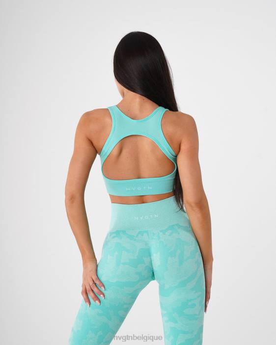 0LFV110 menthe aptitude NVGTN femmes soutien-gorge sans couture éclipse