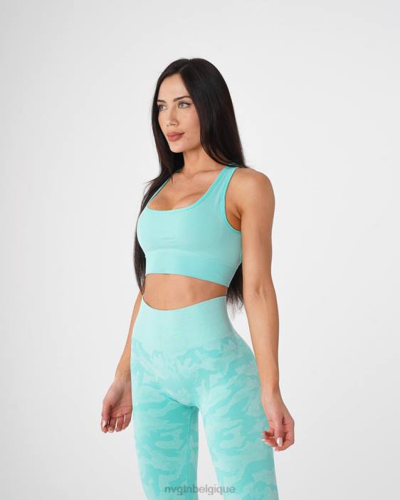 0LFV110 menthe aptitude NVGTN femmes soutien-gorge sans couture éclipse