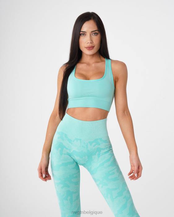 0LFV110 menthe aptitude NVGTN femmes soutien-gorge sans couture éclipse