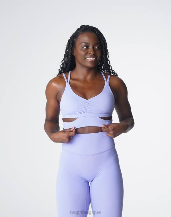 0LFV118 pervenche aptitude NVGTN femmes soutien-gorge tournant