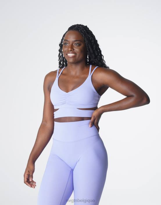 0LFV118 pervenche aptitude NVGTN femmes soutien-gorge tournant