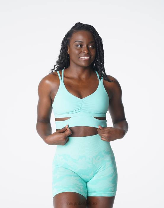 0LFV119 menthe aptitude NVGTN femmes soutien-gorge tournant
