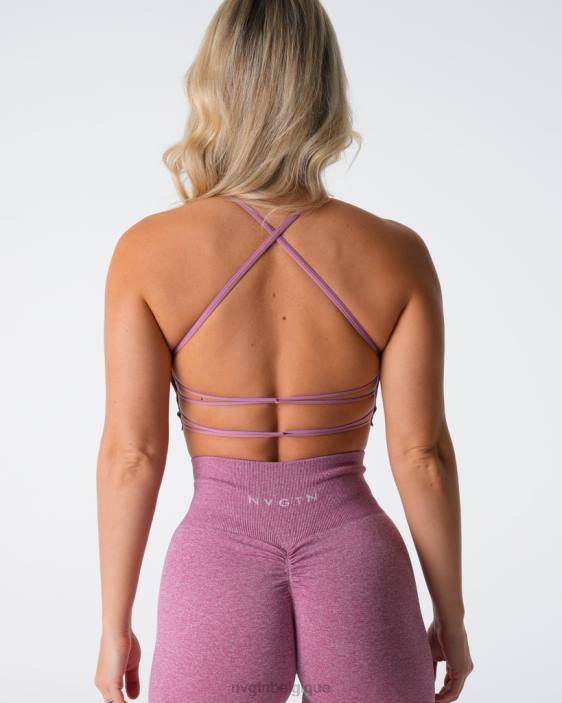 0LFV123 rose pastel aptitude NVGTN femmes soutien-gorge sans couture invincible
