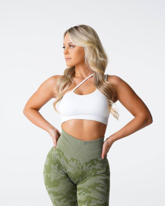 0LFV125 blanc aptitude NVGTN femmes rationaliser le soutien-gorge sans couture