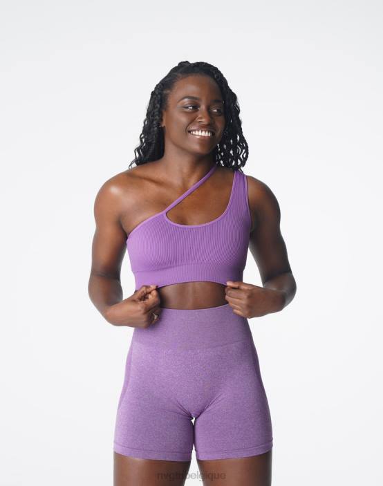 0LFV127 violet aptitude NVGTN femmes rationaliser le soutien-gorge sans couture