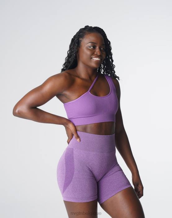 0LFV127 violet aptitude NVGTN femmes rationaliser le soutien-gorge sans couture