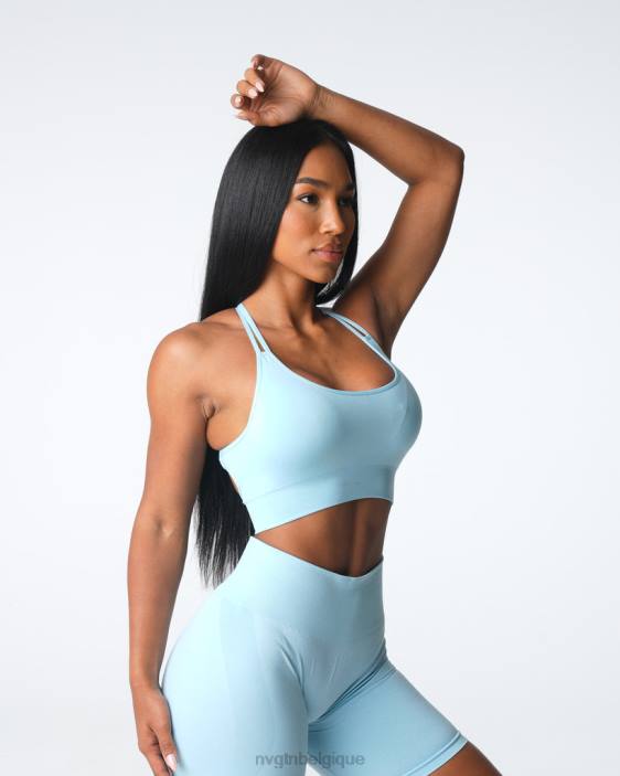 0LFV12 bleu pastel aptitude NVGTN femmes soutien-gorge sans couture vertu