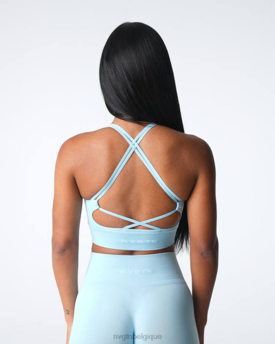 0LFV12 bleu pastel aptitude NVGTN femmes soutien-gorge sans couture vertu