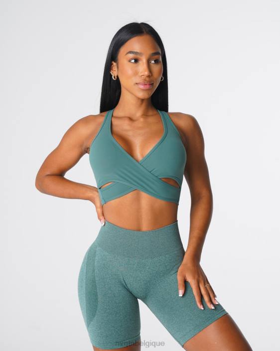 0LFV135 forêt verte aptitude NVGTN femmes soutien-gorge éclat