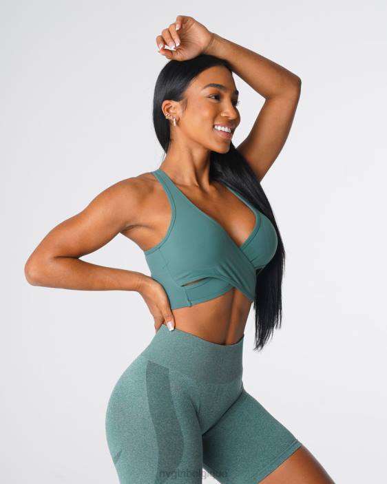 0LFV135 forêt verte aptitude NVGTN femmes soutien-gorge éclat