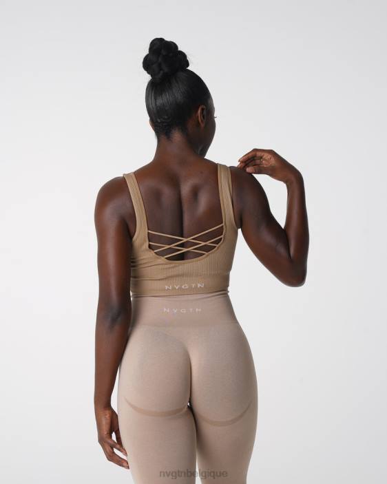 0LFV141 beige aptitude NVGTN femmes Desire - Soutien-gorge côtelé sans couture