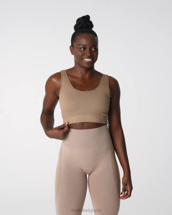 0LFV141 beige aptitude NVGTN femmes Desire - Soutien-gorge côtelé sans couture