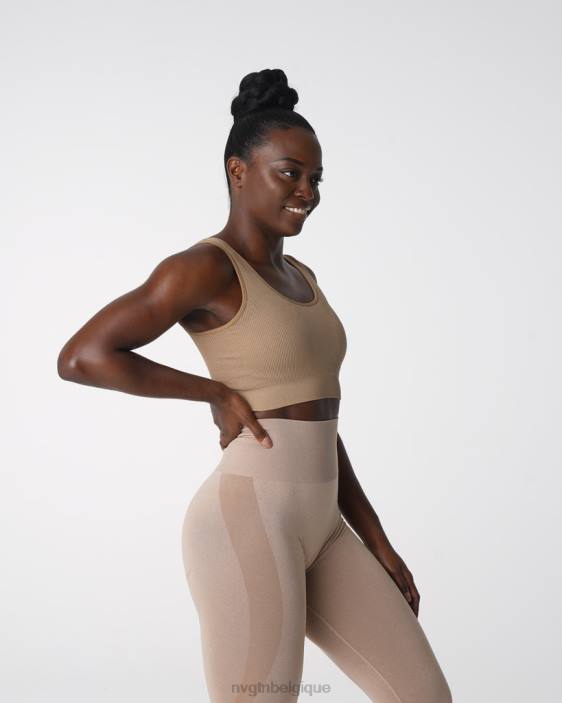 0LFV141 beige aptitude NVGTN femmes Desire - Soutien-gorge côtelé sans couture