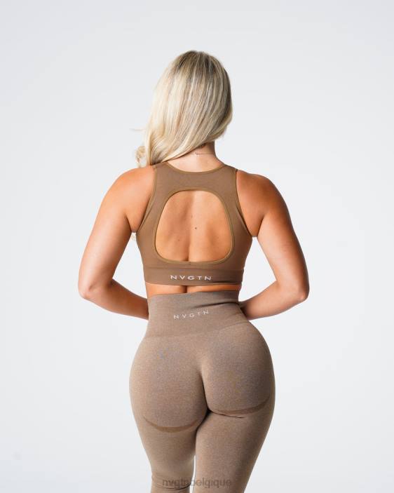0LFV144 moka aptitude NVGTN femmes soutien-gorge sans couture poursuite