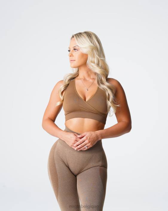 0LFV144 moka aptitude NVGTN femmes soutien-gorge sans couture poursuite