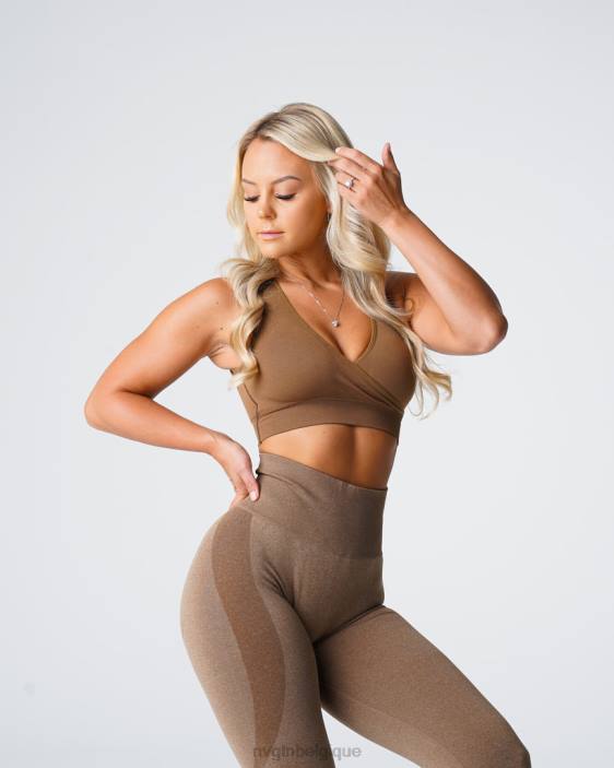 0LFV144 moka aptitude NVGTN femmes soutien-gorge sans couture poursuite