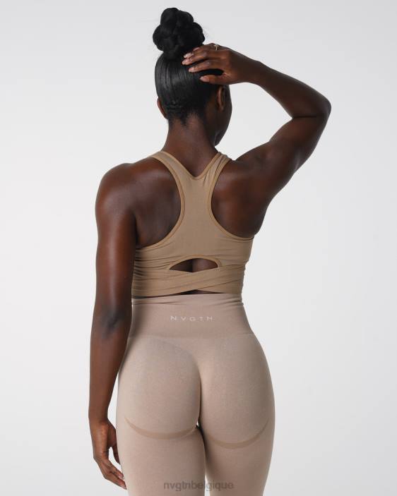 0LFV145 beige aptitude NVGTN femmes haut de soutien-gorge sculptant sans couture