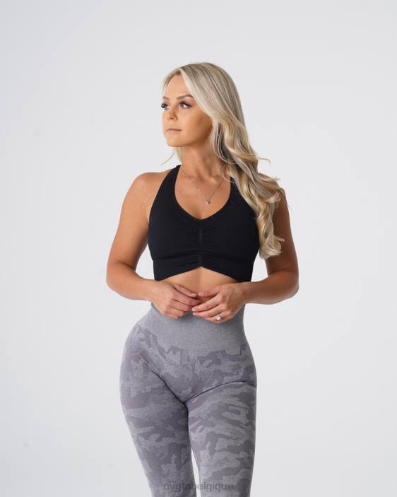 0LFV154 noir aptitude NVGTN femmes soutien-gorge cintré sans couture