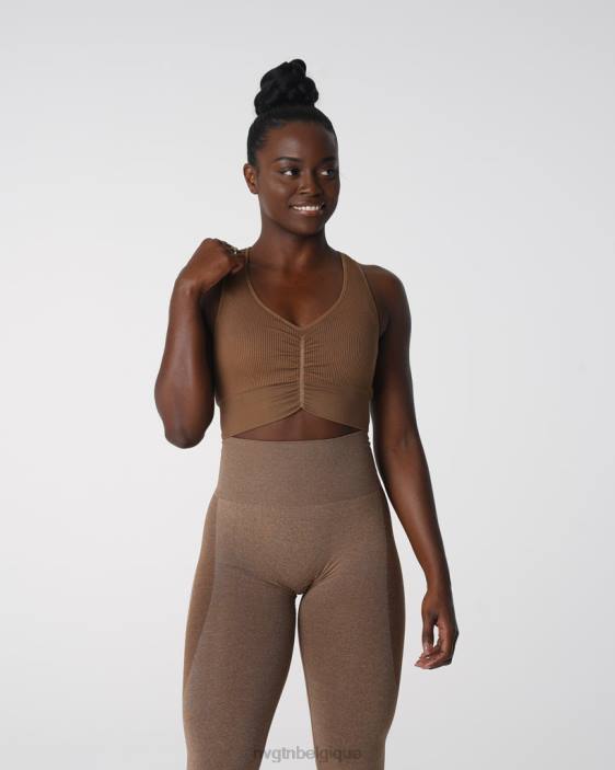0LFV156 moka aptitude NVGTN femmes soutien-gorge cintré sans couture