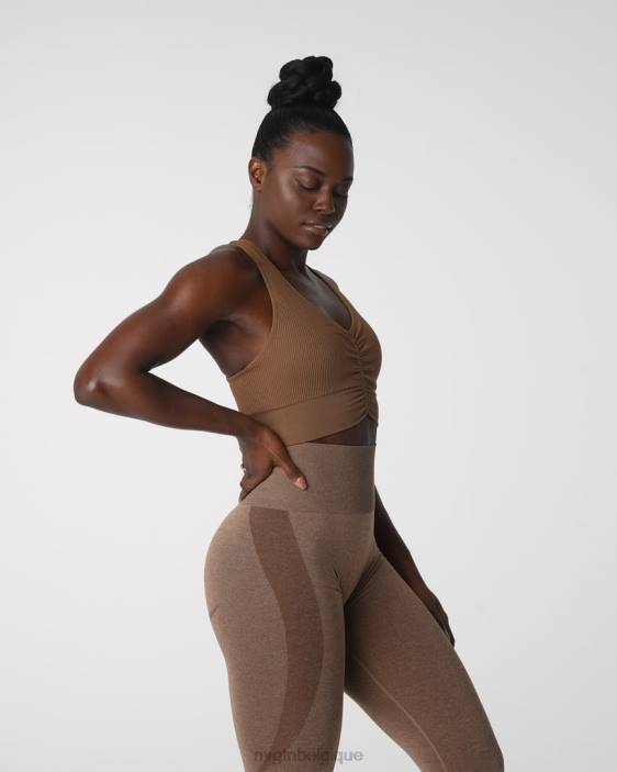0LFV156 moka aptitude NVGTN femmes soutien-gorge cintré sans couture