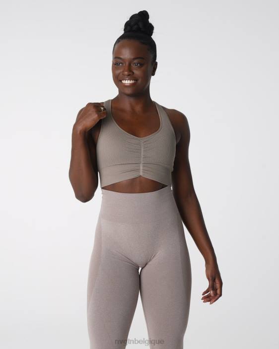 0LFV157 taupe aptitude NVGTN femmes soutien-gorge cintré sans couture