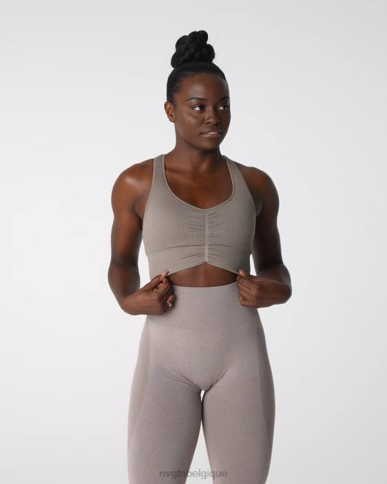 0LFV157 taupe aptitude NVGTN femmes soutien-gorge cintré sans couture
