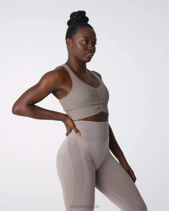 0LFV157 taupe aptitude NVGTN femmes soutien-gorge cintré sans couture