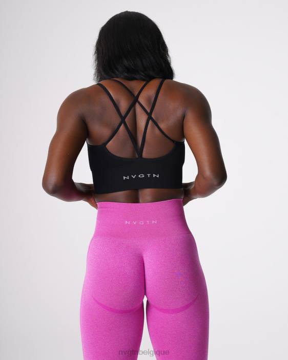 0LFV162 noir aptitude NVGTN femmes soutien-gorge sans couture fleuri