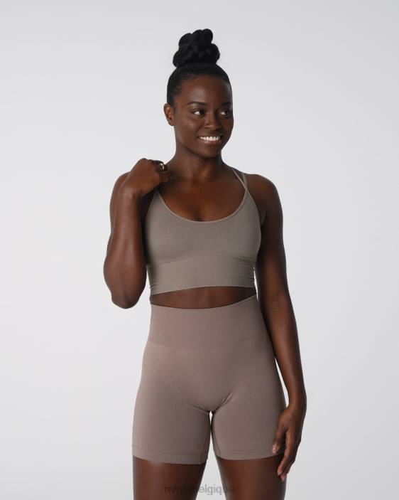 0LFV164 taupe aptitude NVGTN femmes soutien-gorge sans couture fleuri