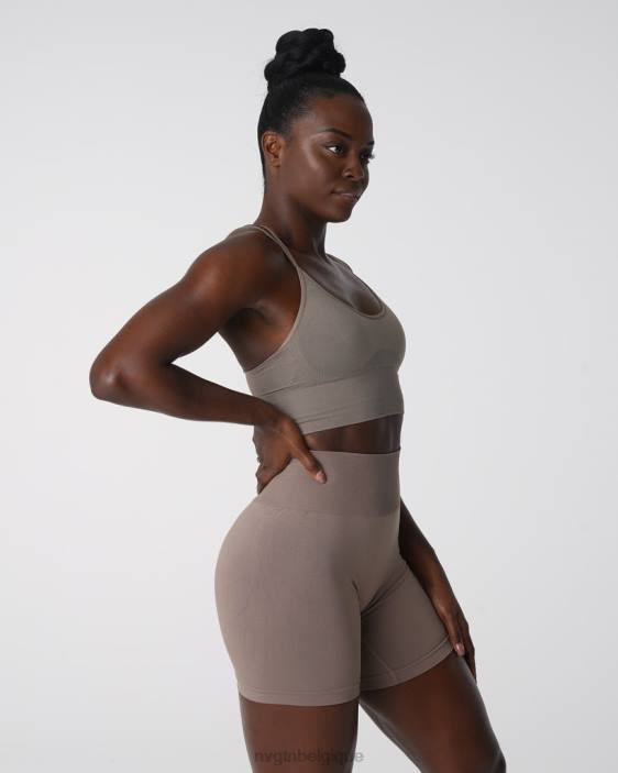 0LFV164 taupe aptitude NVGTN femmes soutien-gorge sans couture fleuri