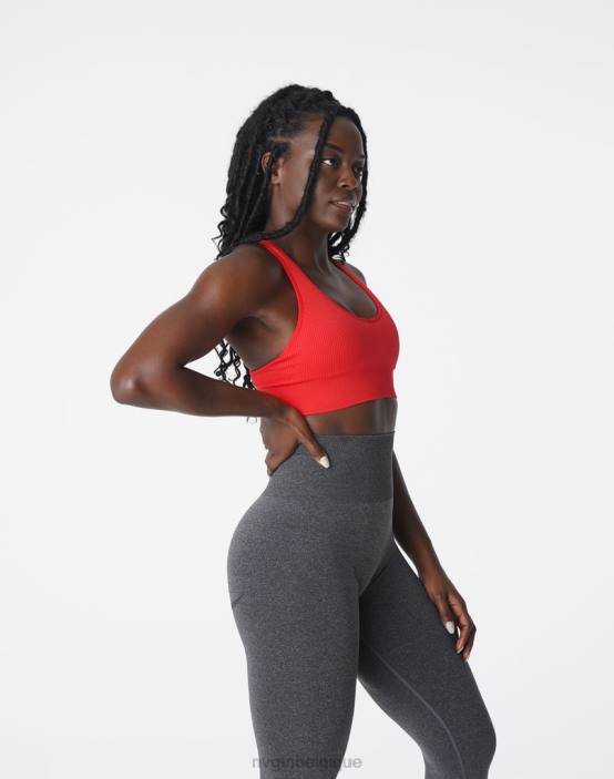 0LFV167 écarlate aptitude NVGTN femmes soutien-gorge côtelé sans couture galaxie