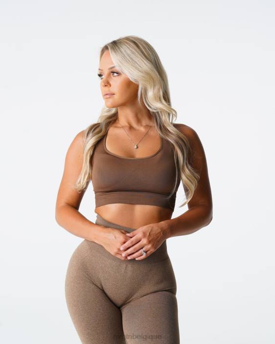 0LFV178 moka aptitude NVGTN femmes enflammer le soutien-gorge sans couture