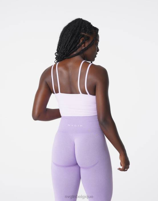0LFV192 lavande aptitude NVGTN femmes haut de soutien-gorge Poise