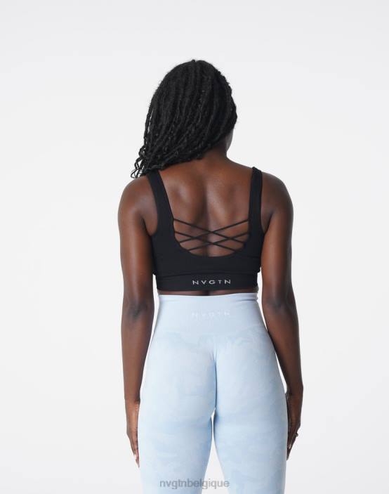 0LFV196 noir aptitude NVGTN femmes Desire - Soutien-gorge côtelé sans couture