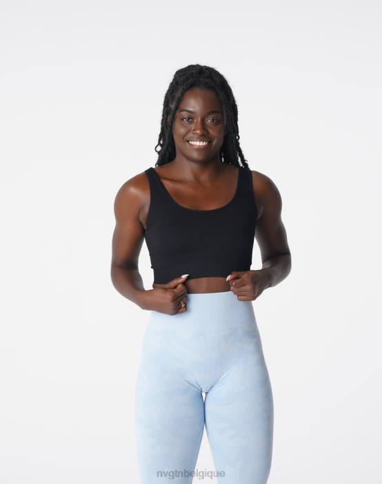 0LFV196 noir aptitude NVGTN femmes Desire - Soutien-gorge côtelé sans couture