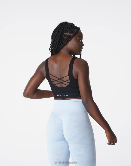 0LFV196 noir aptitude NVGTN femmes Desire - Soutien-gorge côtelé sans couture