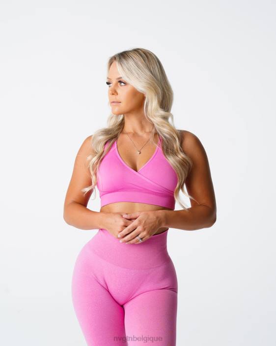 0LFV200 bubble gum rose aptitude NVGTN femmes soutien-gorge sans couture poursuite