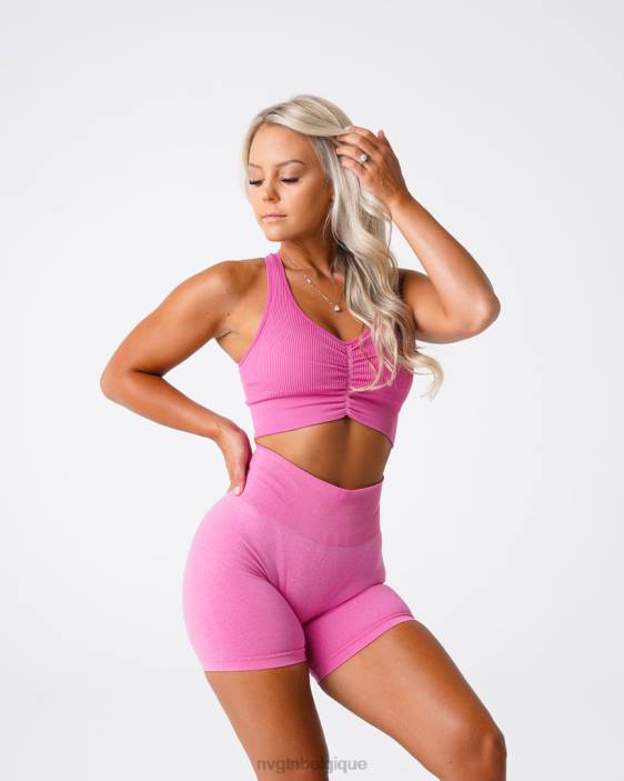 0LFV207 bubble gum rose aptitude NVGTN femmes soutien-gorge cintré sans couture