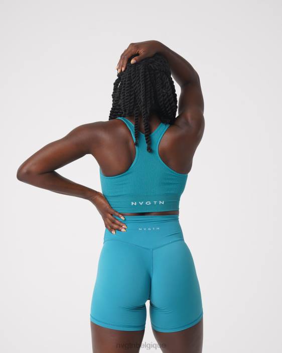 0LFV208 sarcelle aptitude NVGTN femmes soutien-gorge cintré sans couture
