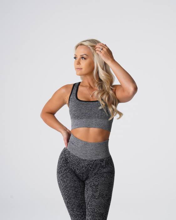 0LFV215 noir moucheté aptitude NVGTN femmes soutien-gorge sans coutures éclipse en peau de serpent