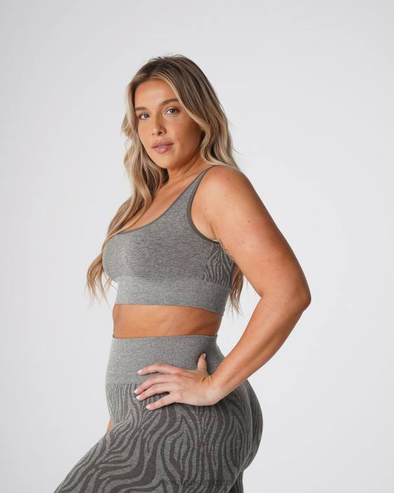 0LFV220 vert kaki aptitude NVGTN femmes soutien-gorge sans couture zèbre éclipse