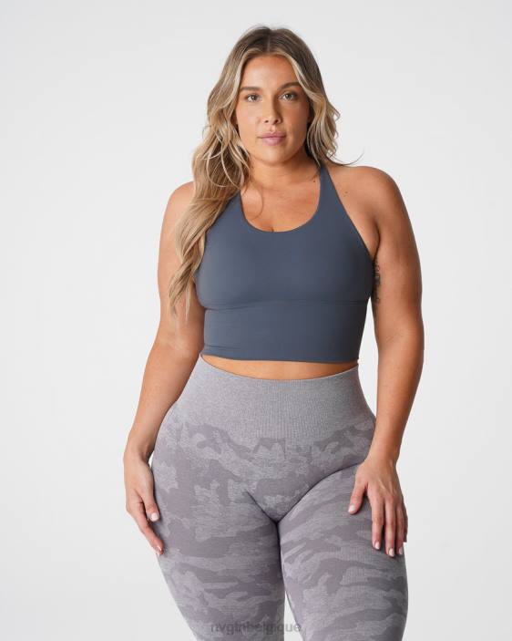 0LFV229 gris pierre aptitude NVGTN femmes haut de soutien-gorge Matrix