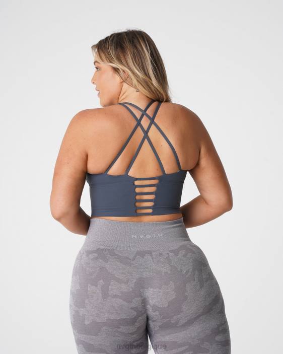 0LFV229 gris pierre aptitude NVGTN femmes haut de soutien-gorge Matrix