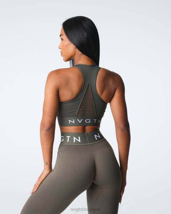 0LFV23 olive aptitude NVGTN femmes soutien-gorge de sport sans couture Legacy