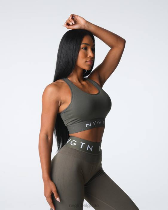 0LFV23 olive aptitude NVGTN femmes soutien-gorge de sport sans couture Legacy