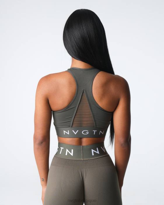 0LFV23 olive aptitude NVGTN femmes soutien-gorge de sport sans couture Legacy