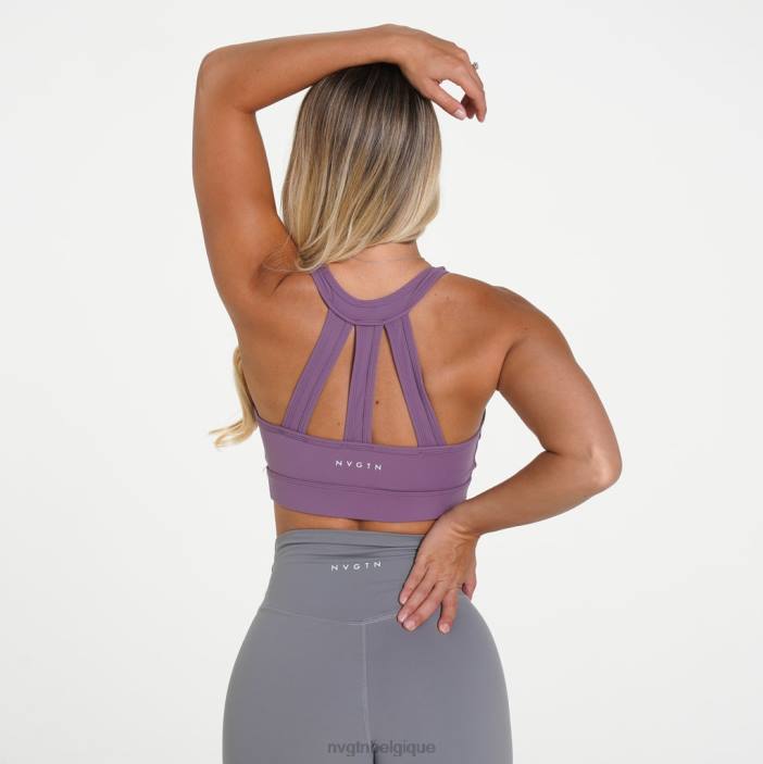 0LFV279 mauve aptitude NVGTN femmes soutien-gorge trio violet